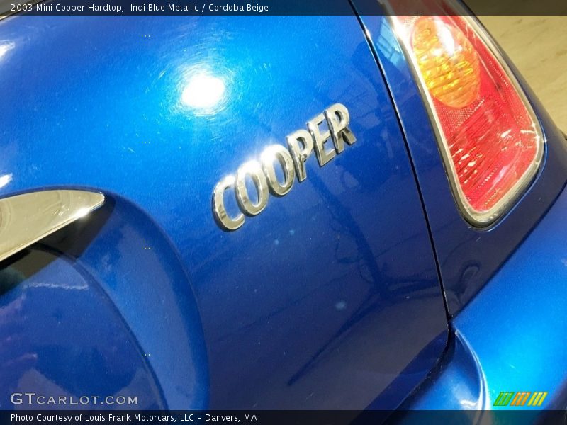Indi Blue Metallic / Cordoba Beige 2003 Mini Cooper Hardtop