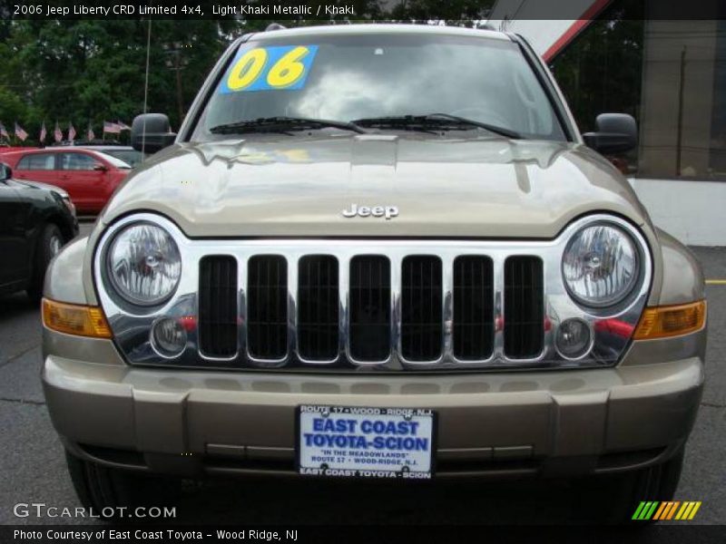 Light Khaki Metallic / Khaki 2006 Jeep Liberty CRD Limited 4x4