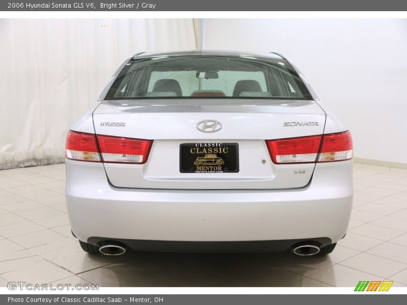 Bright Silver / Gray 2006 Hyundai Sonata GLS V6
