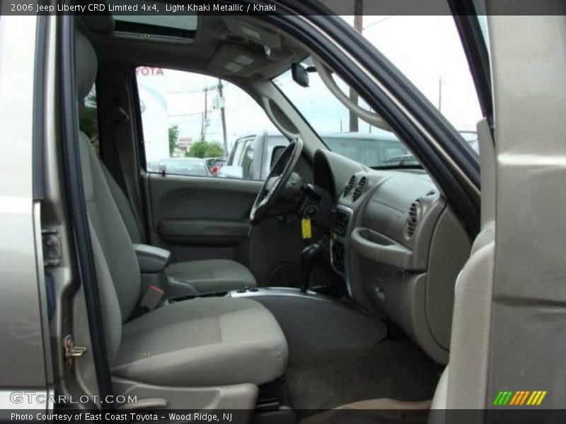 Light Khaki Metallic / Khaki 2006 Jeep Liberty CRD Limited 4x4