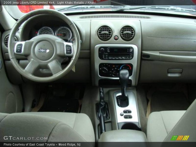 Light Khaki Metallic / Khaki 2006 Jeep Liberty CRD Limited 4x4