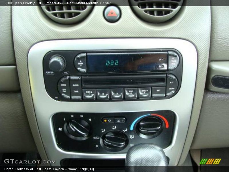 Light Khaki Metallic / Khaki 2006 Jeep Liberty CRD Limited 4x4