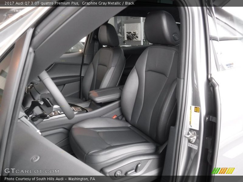 Graphite Gray Metallic / Black 2017 Audi Q7 3.0T quattro Premium Plus