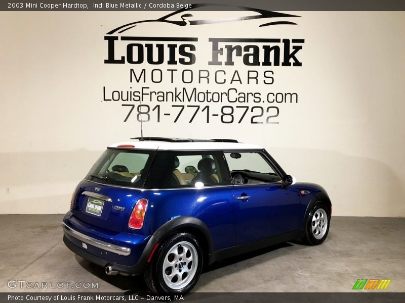 Indi Blue Metallic / Cordoba Beige 2003 Mini Cooper Hardtop