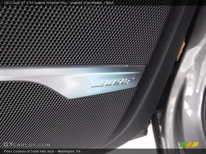 Graphite Gray Metallic / Black 2017 Audi Q7 3.0T quattro Premium Plus