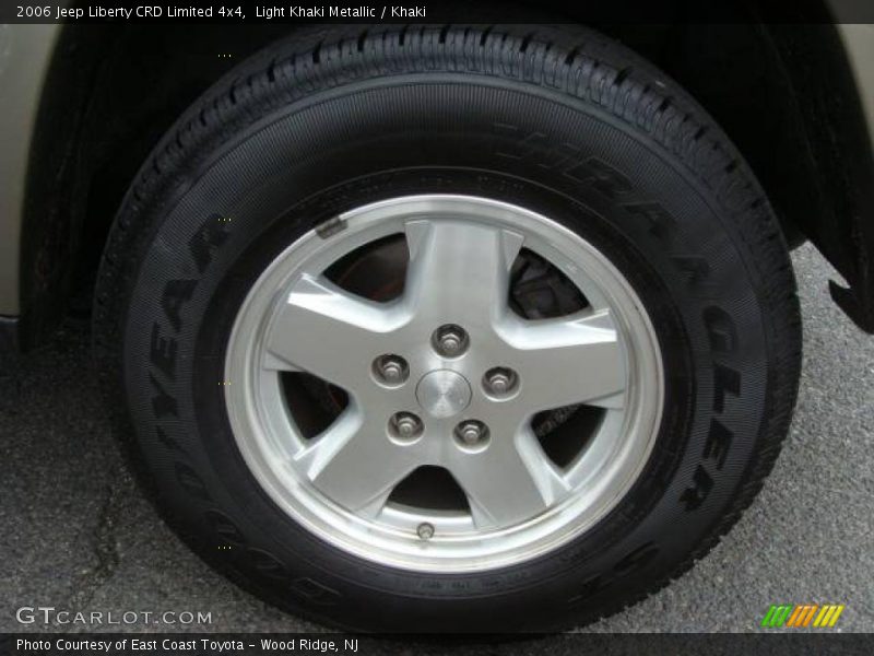 Light Khaki Metallic / Khaki 2006 Jeep Liberty CRD Limited 4x4