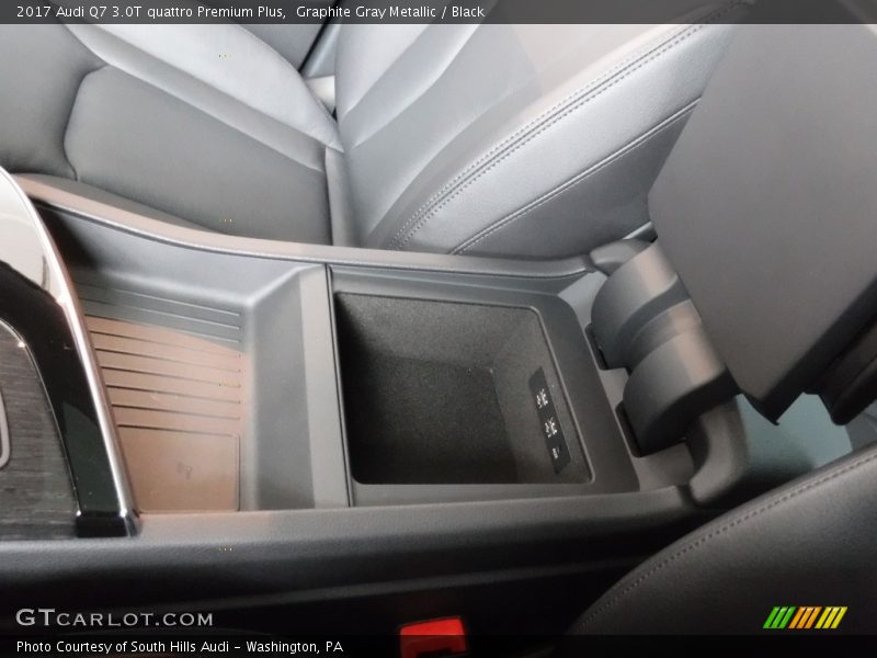 Graphite Gray Metallic / Black 2017 Audi Q7 3.0T quattro Premium Plus