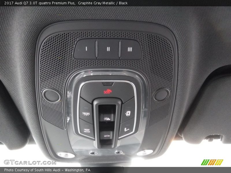 Graphite Gray Metallic / Black 2017 Audi Q7 3.0T quattro Premium Plus