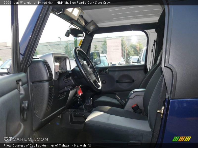 Midnight Blue Pearl / Dark Slate Gray 2006 Jeep Wrangler Unlimited 4x4