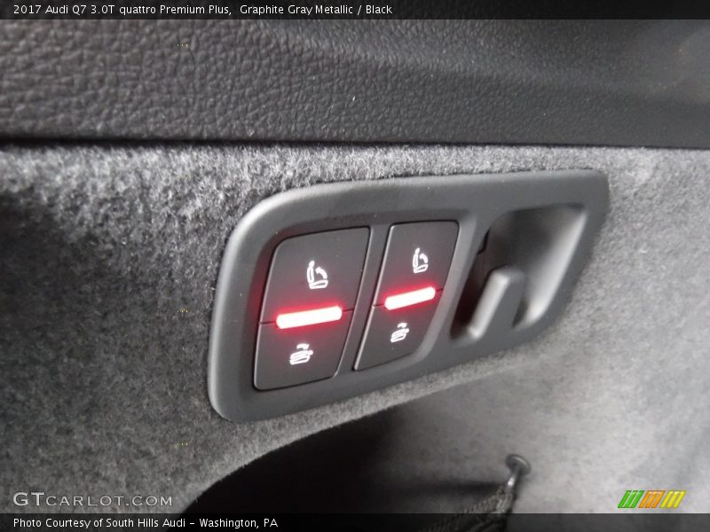 Graphite Gray Metallic / Black 2017 Audi Q7 3.0T quattro Premium Plus