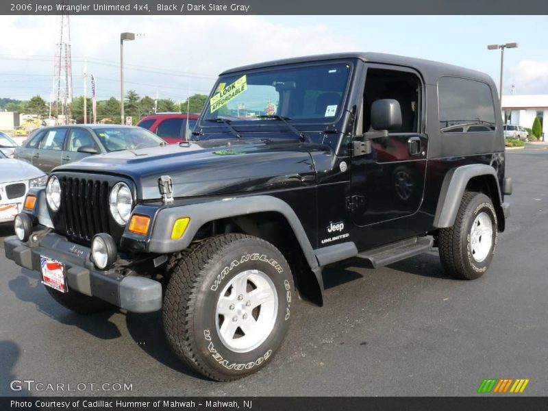 Black / Dark Slate Gray 2006 Jeep Wrangler Unlimited 4x4