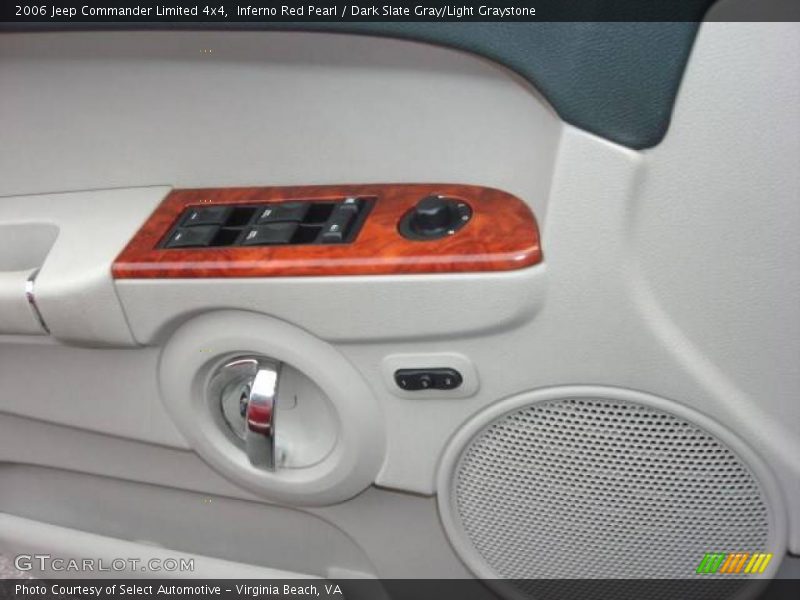 Inferno Red Pearl / Dark Slate Gray/Light Graystone 2006 Jeep Commander Limited 4x4