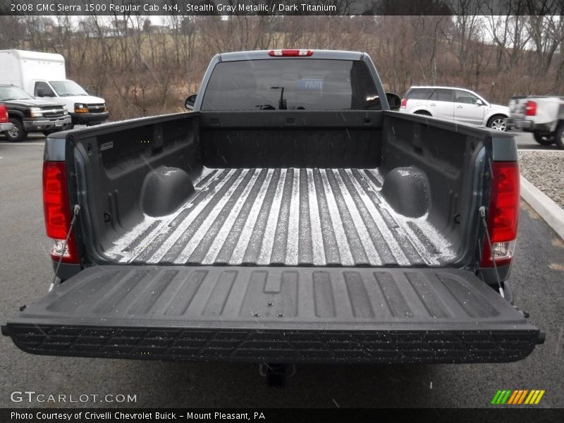 Stealth Gray Metallic / Dark Titanium 2008 GMC Sierra 1500 Regular Cab 4x4