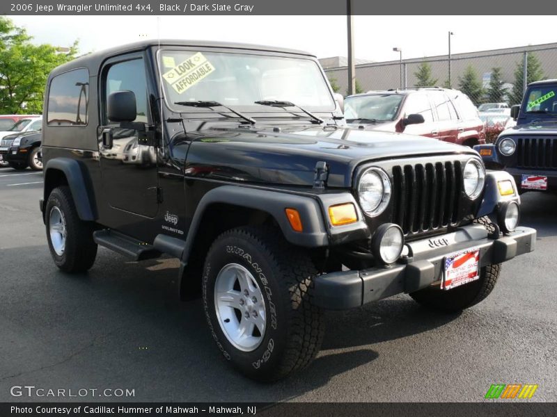 Black / Dark Slate Gray 2006 Jeep Wrangler Unlimited 4x4