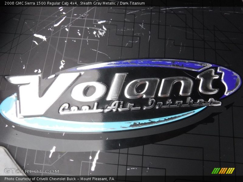 Stealth Gray Metallic / Dark Titanium 2008 GMC Sierra 1500 Regular Cab 4x4