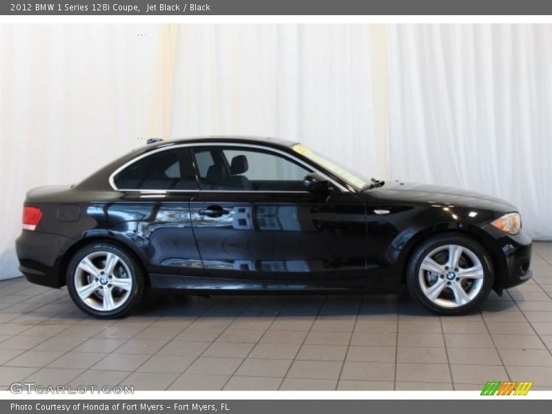 Jet Black / Black 2012 BMW 1 Series 128i Coupe