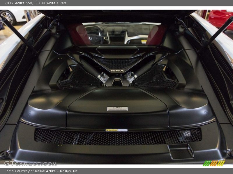  2017 NSX  Engine - 3.5 Liter Twin-Turbocharged DOHC 24-Valve VTC V6 Gasoline/Electric Hybrid