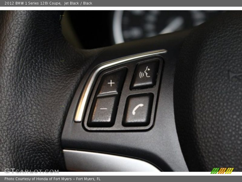 Jet Black / Black 2012 BMW 1 Series 128i Coupe