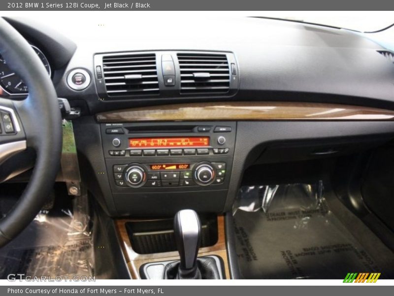 Jet Black / Black 2012 BMW 1 Series 128i Coupe