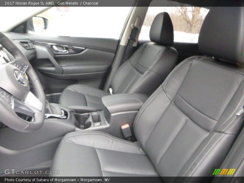 Front Seat of 2017 Rogue SL AWD