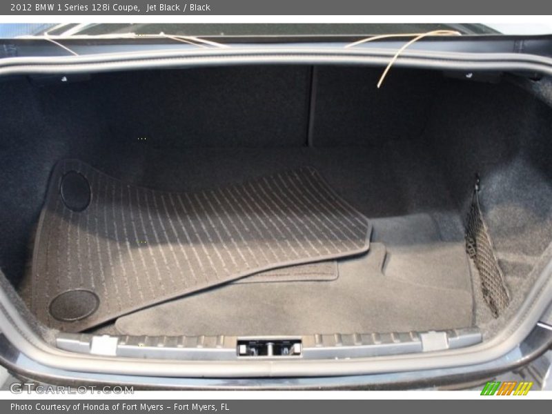 Jet Black / Black 2012 BMW 1 Series 128i Coupe