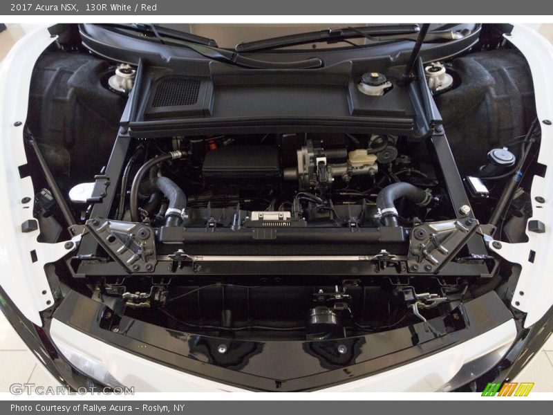  2017 NSX  Engine - 3.5 Liter Twin-Turbocharged DOHC 24-Valve VTC V6 Gasoline/Electric Hybrid
