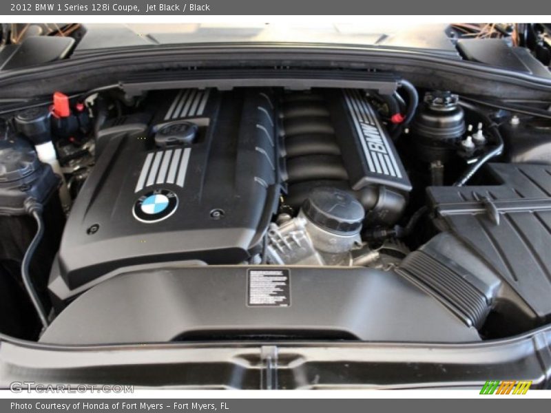 Jet Black / Black 2012 BMW 1 Series 128i Coupe