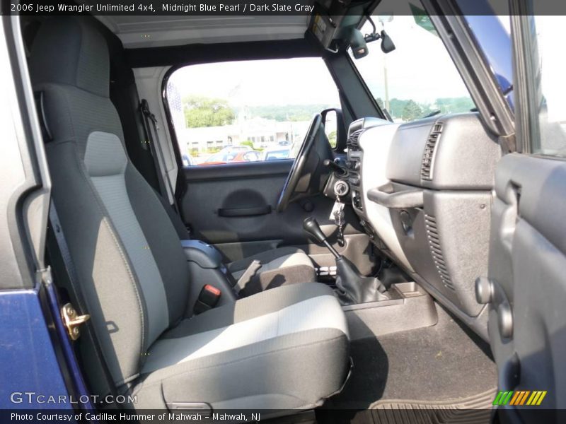 Midnight Blue Pearl / Dark Slate Gray 2006 Jeep Wrangler Unlimited 4x4