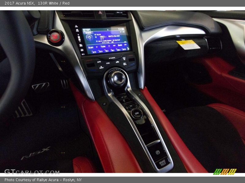 Controls of 2017 NSX 