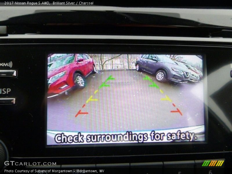 Brilliant Silver / Charcoal 2017 Nissan Rogue S AWD
