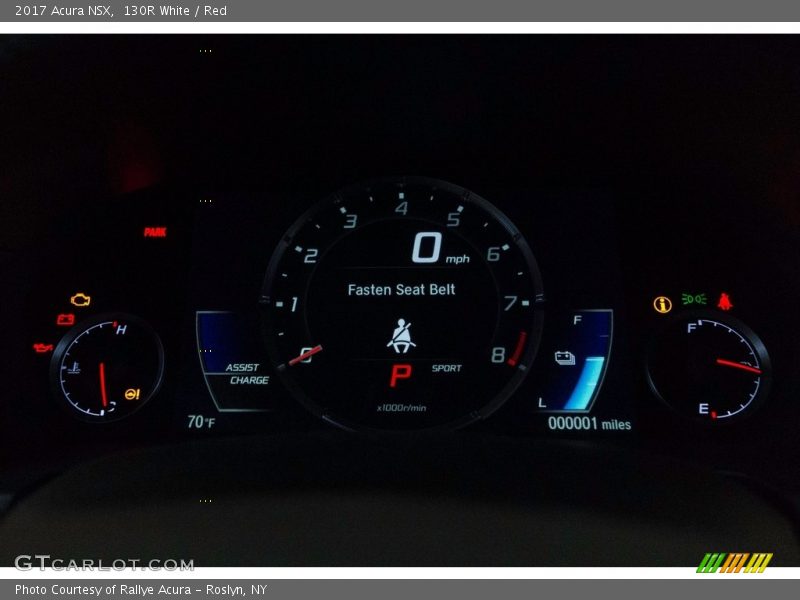  2017 NSX   Gauges