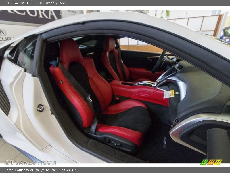 Front Seat of 2017 NSX 