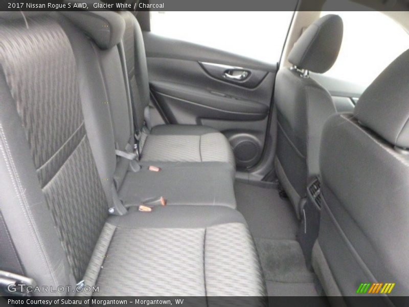 Rear Seat of 2017 Rogue S AWD