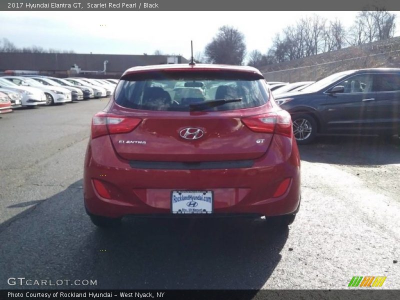 Scarlet Red Pearl / Black 2017 Hyundai Elantra GT