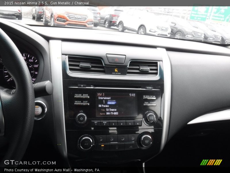Gun Metallic / Charcoal 2015 Nissan Altima 2.5 S