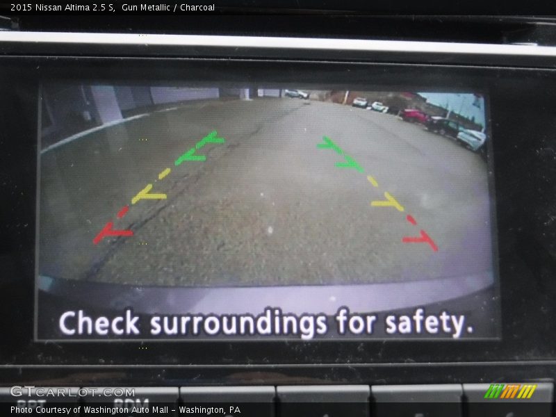 Gun Metallic / Charcoal 2015 Nissan Altima 2.5 S