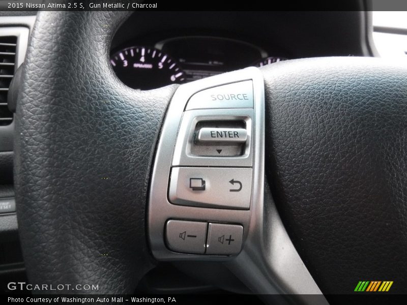 Gun Metallic / Charcoal 2015 Nissan Altima 2.5 S