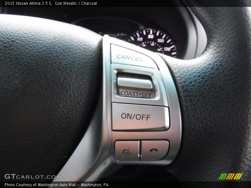 Gun Metallic / Charcoal 2015 Nissan Altima 2.5 S