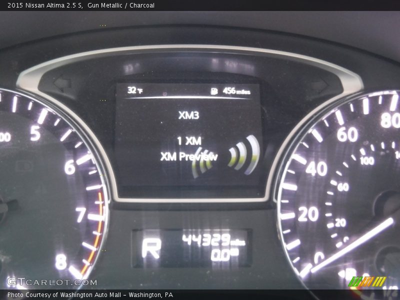 Gun Metallic / Charcoal 2015 Nissan Altima 2.5 S