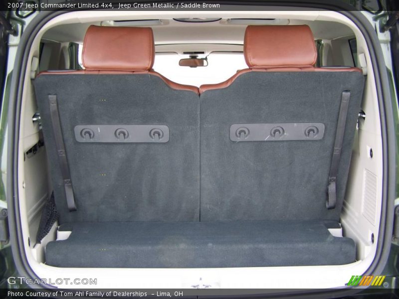 Jeep Green Metallic / Saddle Brown 2007 Jeep Commander Limited 4x4