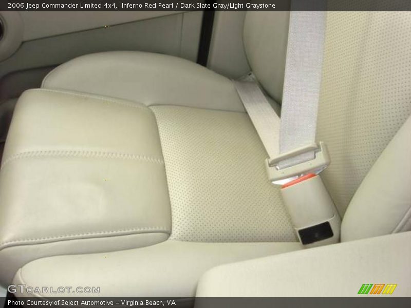 Inferno Red Pearl / Dark Slate Gray/Light Graystone 2006 Jeep Commander Limited 4x4