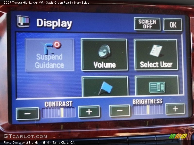 Oasis Green Pearl / Ivory Beige 2007 Toyota Highlander V6