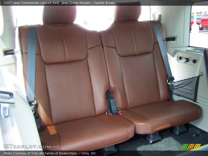 Jeep Green Metallic / Saddle Brown 2007 Jeep Commander Limited 4x4