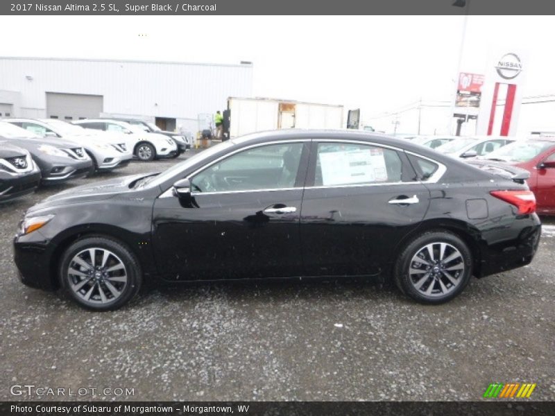 Super Black / Charcoal 2017 Nissan Altima 2.5 SL