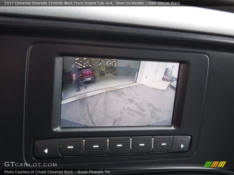 Silver Ice Metallic / Dark Ash/Jet Black 2017 Chevrolet Silverado 2500HD Work Truck Double Cab 4x4