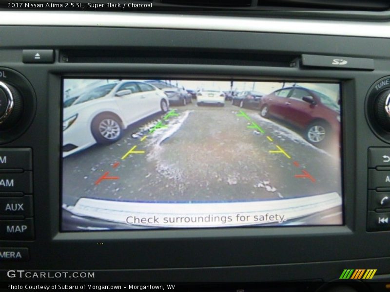 Super Black / Charcoal 2017 Nissan Altima 2.5 SL