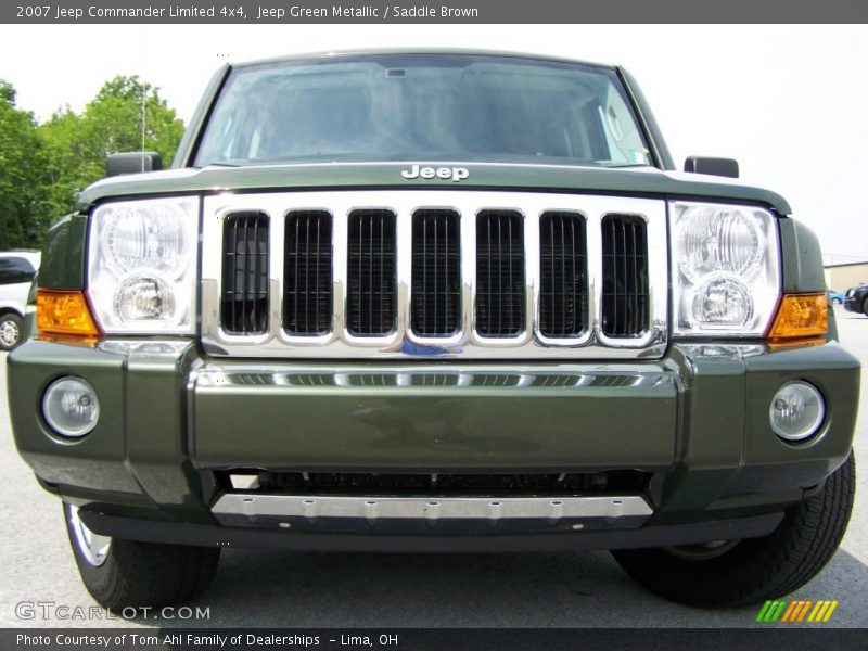 Jeep Green Metallic / Saddle Brown 2007 Jeep Commander Limited 4x4
