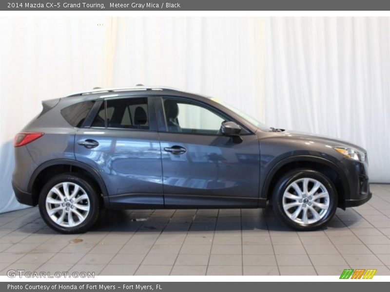 Meteor Gray Mica / Black 2014 Mazda CX-5 Grand Touring