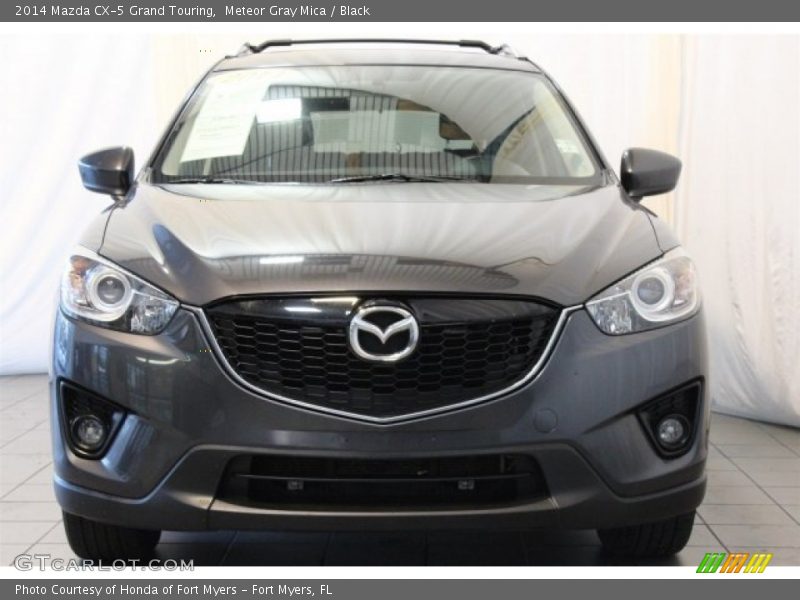 Meteor Gray Mica / Black 2014 Mazda CX-5 Grand Touring