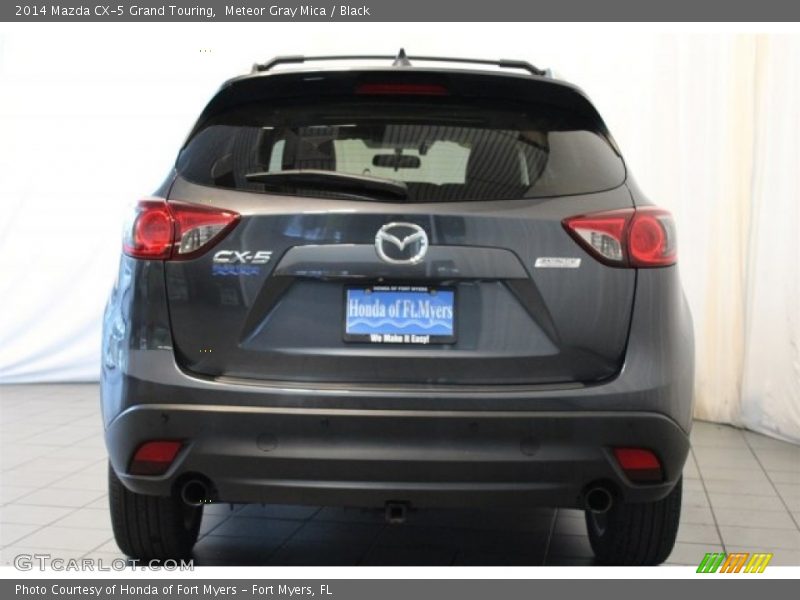 Meteor Gray Mica / Black 2014 Mazda CX-5 Grand Touring